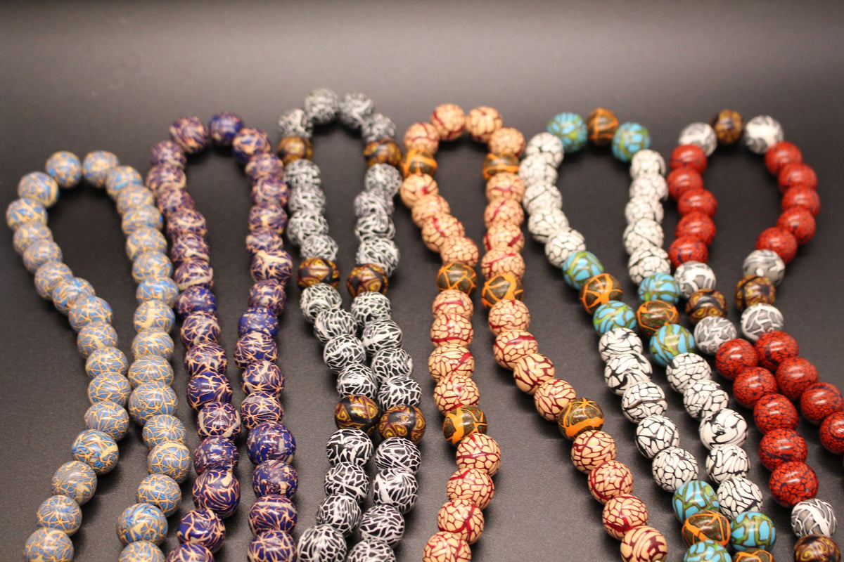 KD-SS005 The "Bliss" Vibrant Hand-Rolled 32 Inch, Gender Neutral Necklace