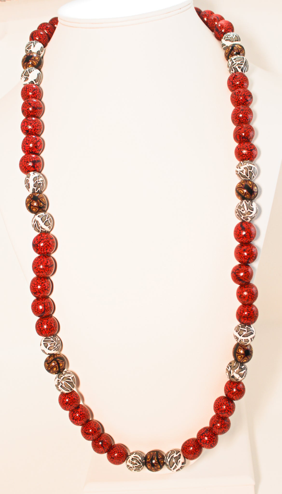 KD-SS006 The "Cassian" Hand-Rolled 32 Inch, Gender-Neutral Necklace