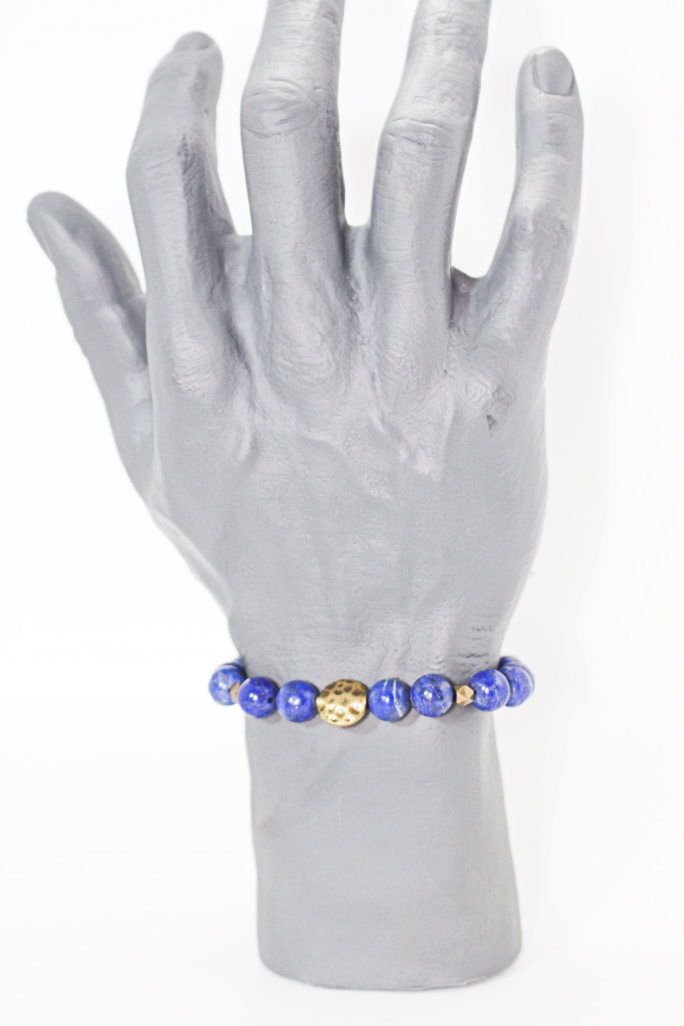 KD-0111 Lapis Lazuli Stretch Bracelet