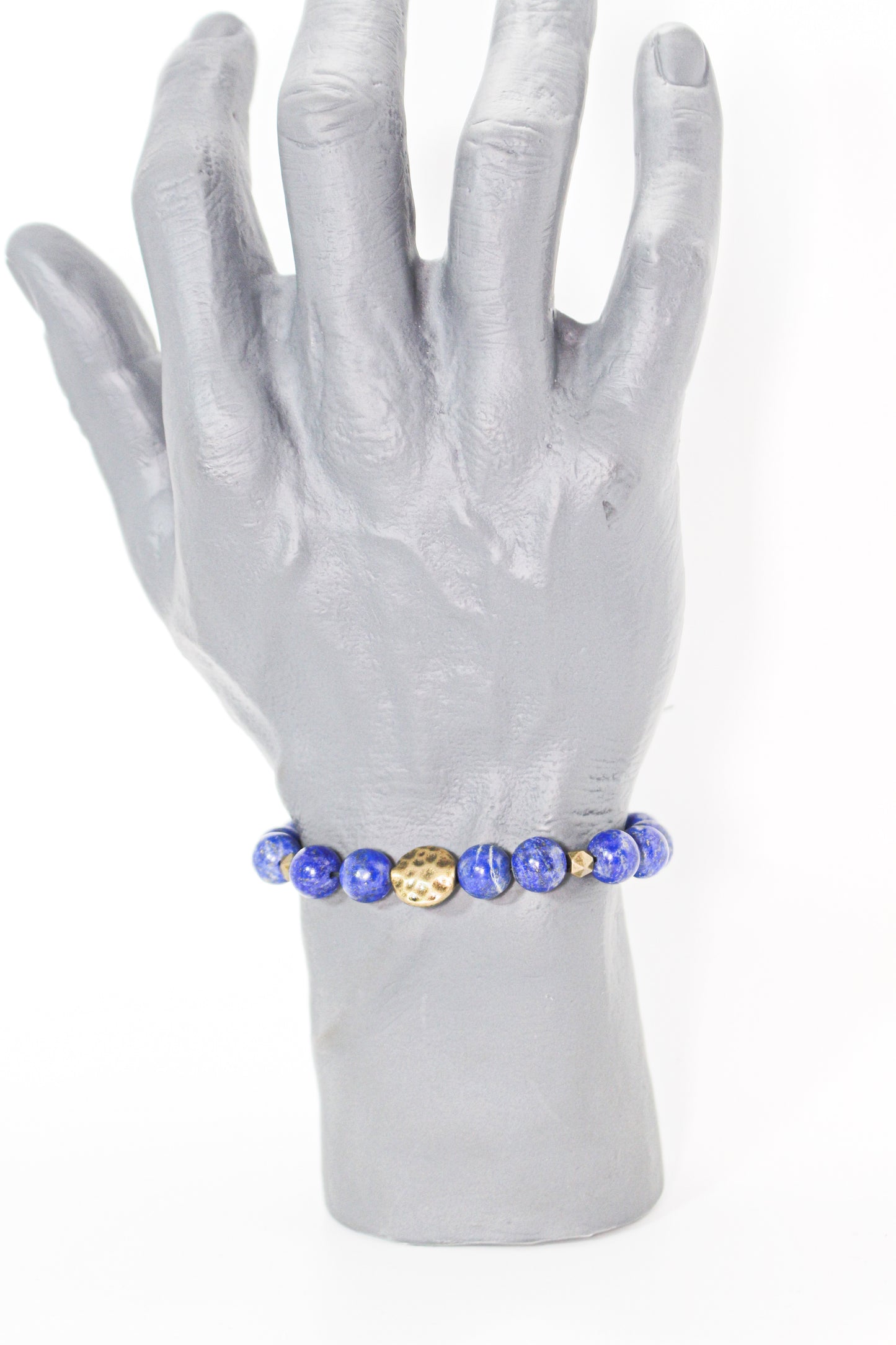 KD-0111 Lapis Lazuli Stretch Bracelet