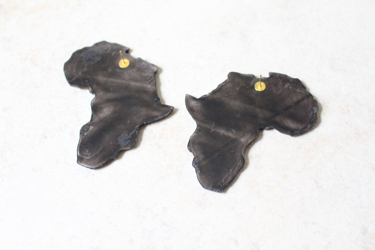 KD-0080 Pan-Africa Post Earrings